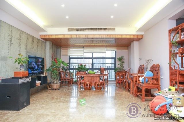 百瑞景 豪装通透四房 带两车位 全房暖气空调 稀有